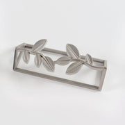 Brilliant - NAPKIN RING FLAT - VINTAGE SILVER S/4 Home & Kitchen