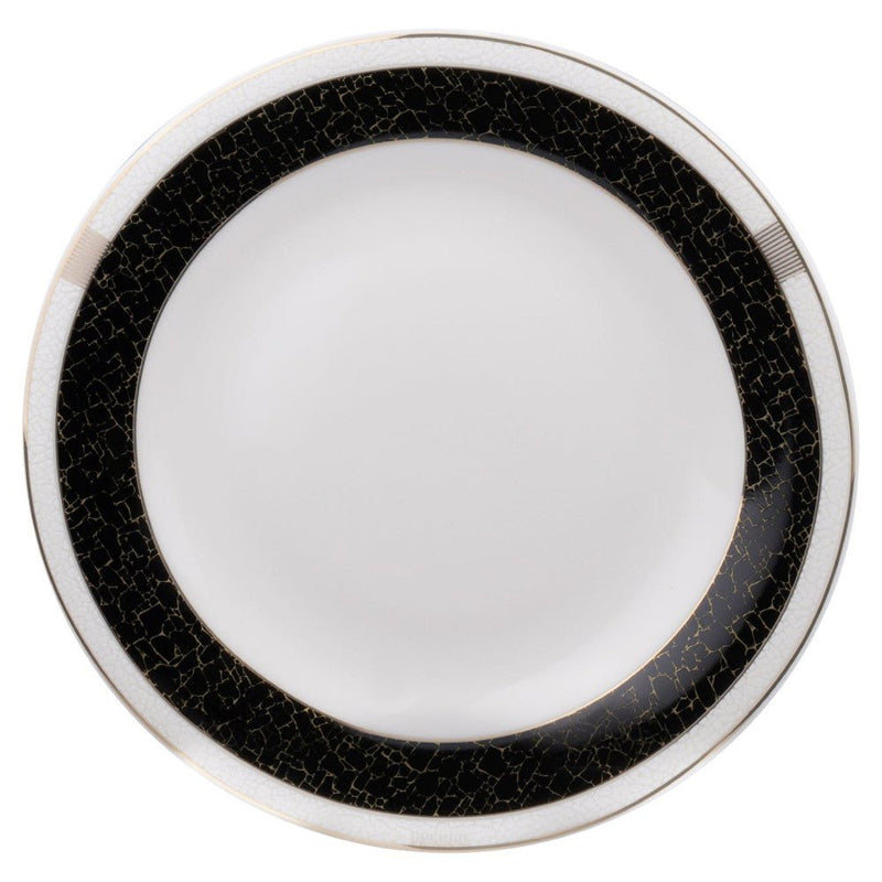 Brilliant - NORMAND BLACK B&B PLATE6" Home & Kitchen