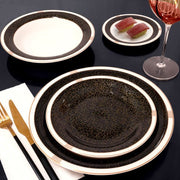 Brilliant - NORMAND BLACK18PCDINNER SET Home & Kitchen