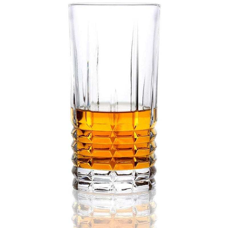 Brilliant - NORMANDIE HIGHBALL 340ML S/4 Home & Kitchen