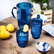 Brilliant - PATIO AQUA RIBBED JUG 1.9L Home & Kitchen