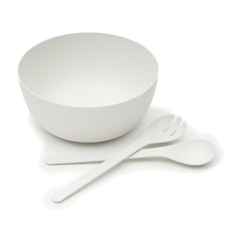 Brilliant - PLA 3PC SALAD SET WHITE Home & Kitchen