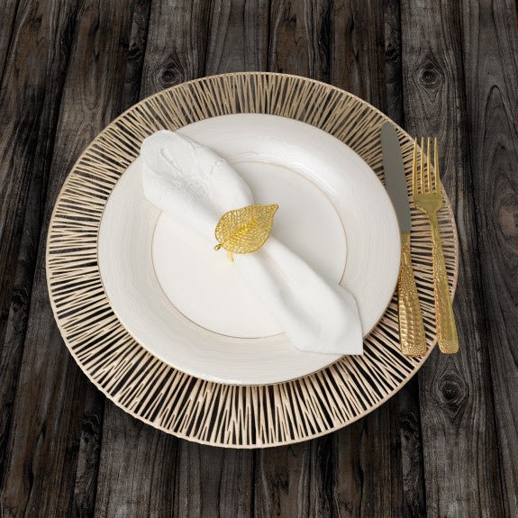 Brilliant - PLACEMAT RD.COSMOS 38CM GOLD S/4 Home & Kitchen