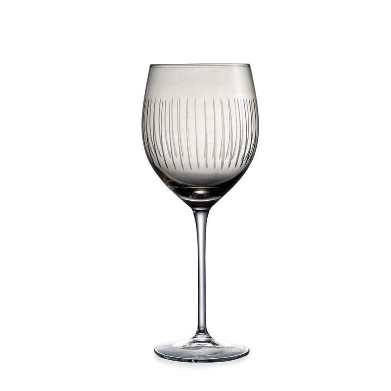 Brilliant - RAINBOW GLO GOBLET 470ML S/4 SMOKE Home & Kitchen