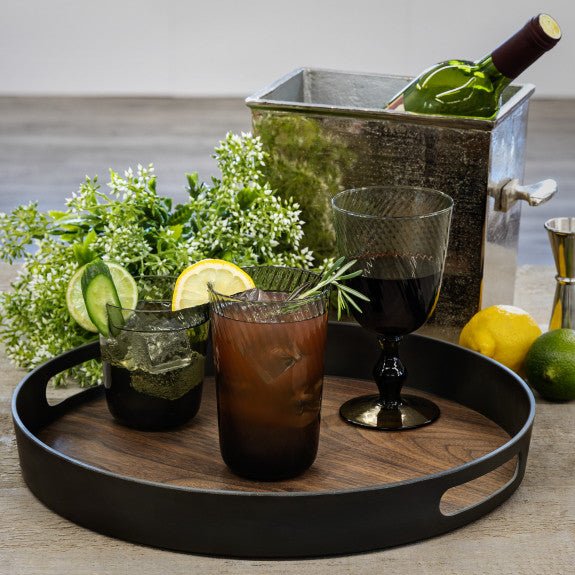 Brilliant - RETRO SMOKE HIGHBALL 520ML S/4 Home & Kitchen