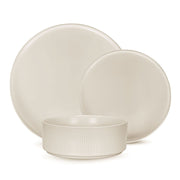 Brilliant - RIBBED 12PC DINNER SET Home & Kitchen