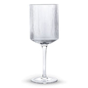 Brilliant - RIBBED CLEAR GOBLET 390ML SET/4 Home & Kitchen