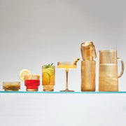 Brilliant - RIBBED STACKABLE BOWL AMBER 10CM SET/4 Home & Kitchen