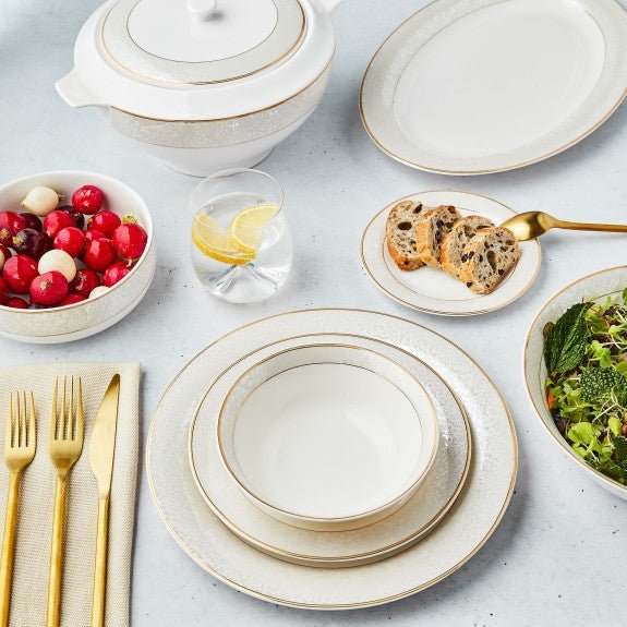Brilliant - ROSEMONT 18PC DINNERSET Home & Kitchen