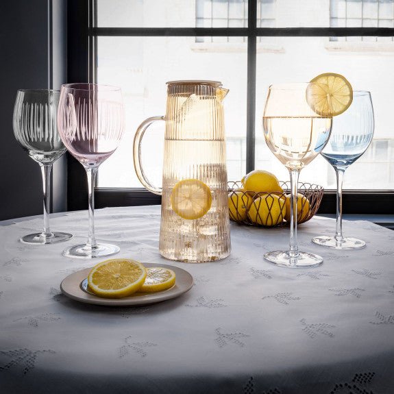 Brilliant - STRIPE AMBER JUG 0.75L Home & Kitchen