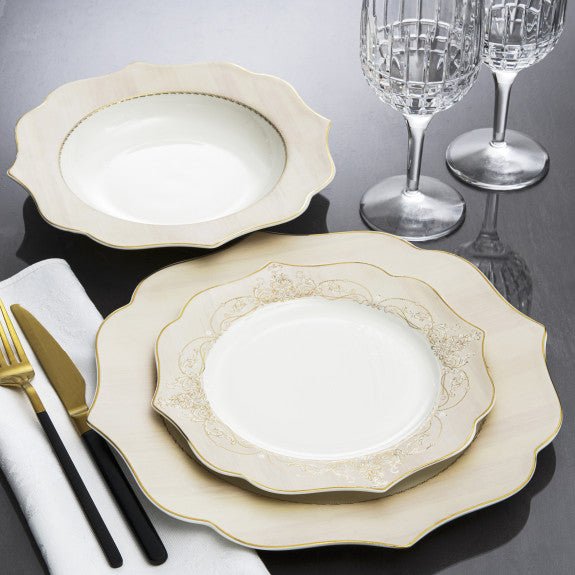 Brilliant - VICTORIA 18PC DINNER SET Home & Kitchen
