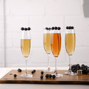 Brilliant - VINUM FLUTE 220ML S/4 Home & Kitchen