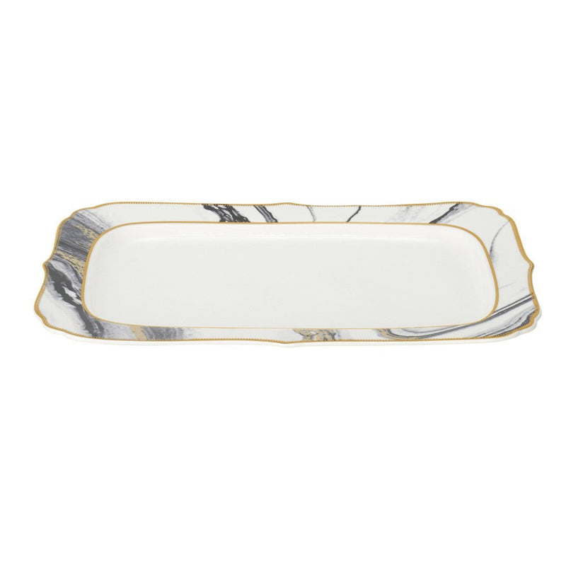 Brilliant - VULCANO OVAL PLATTER 15" Home & Kitchen