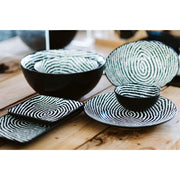 Brilliant - ZEBRA PLATE SQUARE 12X12CM Home & Kitchen