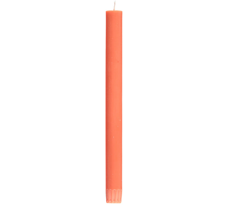 British Colour Standard - Solid Dinner Candle Rust Home & Kitchen