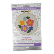 Broderie - FLOWER MINI PUNCH NEEDLE KIT Arts & Crafts