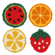 Broderie - FRUITS PUNCH NEEDLE COASTER KIT Arts & Crafts