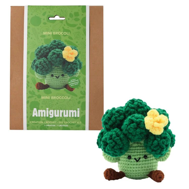 Broderie - MINI BROCOLI BUDDY DIY CROCHET KIT Arts & Entertainment
