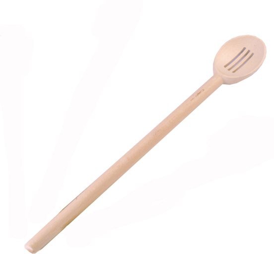 Browne - DELUXE Wooden Spoon, Slotted,18"/45.7cm, Heavy Duty Home & Kitchen