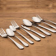 Browne - LUMINO Dinner Fork, 8.5"/21.6cm, 18/0 SS, Mirror Finish Home & Kitchen