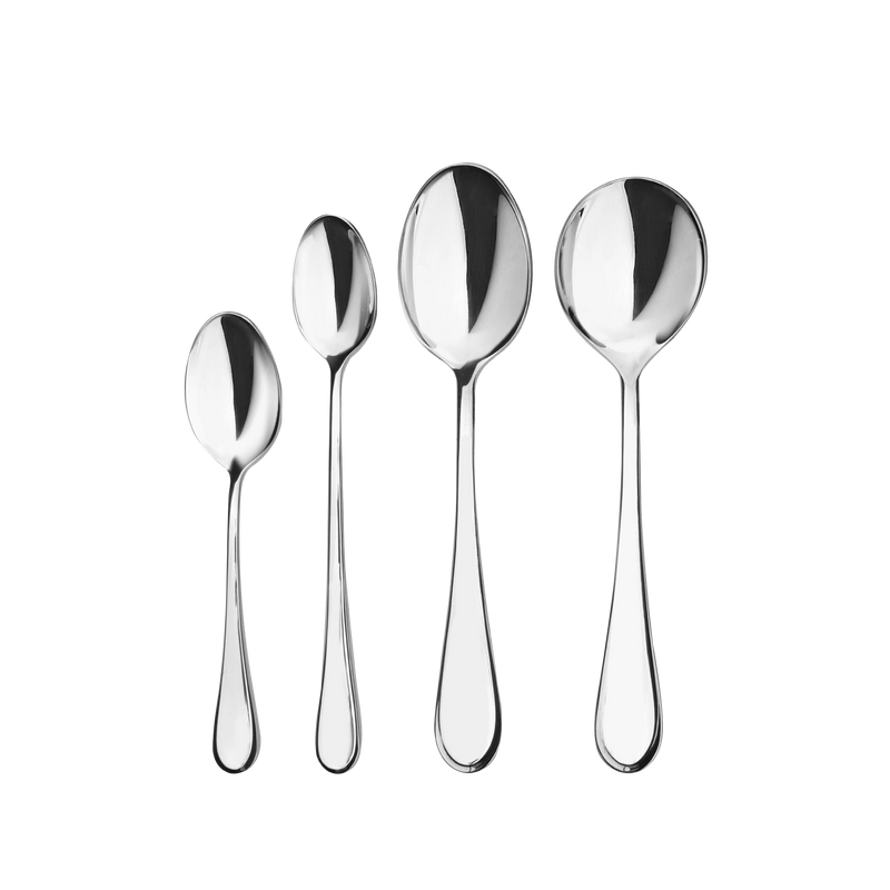 Browne - LUMINO Iced Tea Spoon, 7.25"/18.4cm, 18/0 SS, Mirror Finish Home & Kitchen