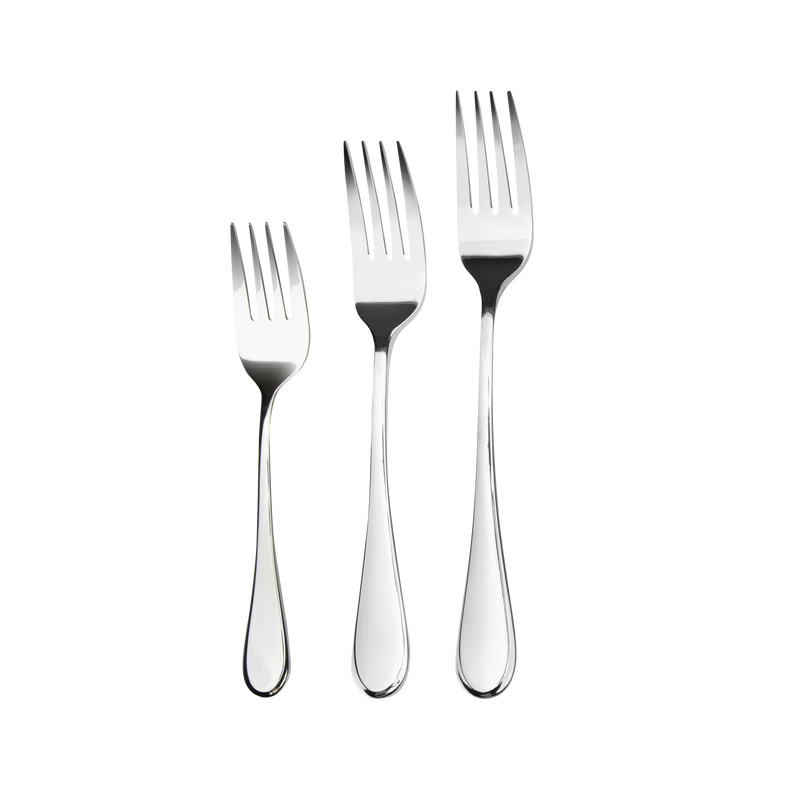 Browne - LUMINO Salad Fork, 6.75"/17.1cm, 18/0 SS, Mirror Finish Home & Kitchen