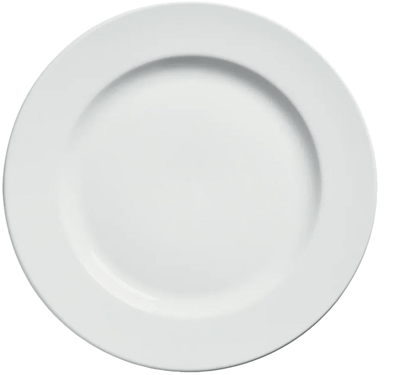 Browne - PALM Side Plate, 5.5"/14cm, Wide Rim, Porcelain, White Home & Kitchen