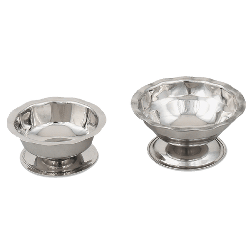Browne - Sherbet / Sundae Dish - 5 oz / 150 mL - 4.3" / 10.9 cm - Stainless Steel - Mirror Finish Home & Kitchen