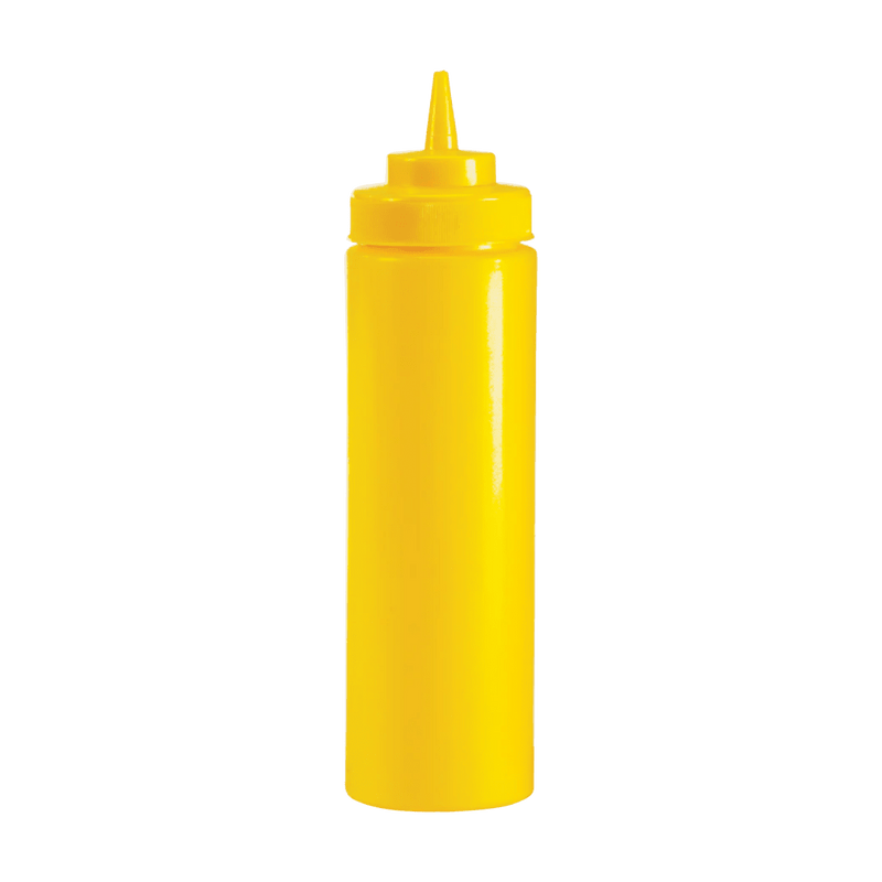 Browne - Wide Mouth Squeeze Bottle 24oz/710ml, Set of 6, Yellow Home & Kitchen