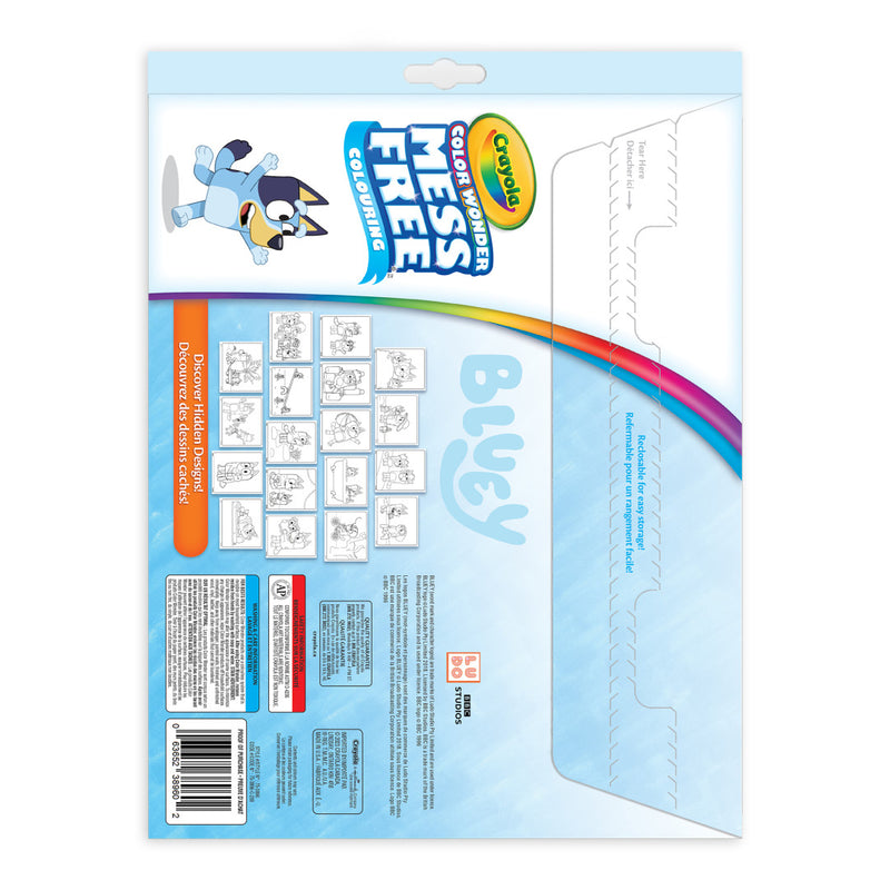 Crayola - CW Pgs & Mini Mrkr, Bluey