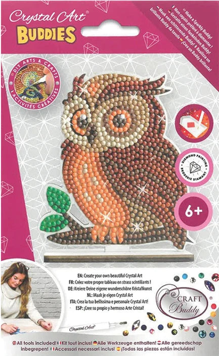 Crystal Art - Buddies: Owl (single)