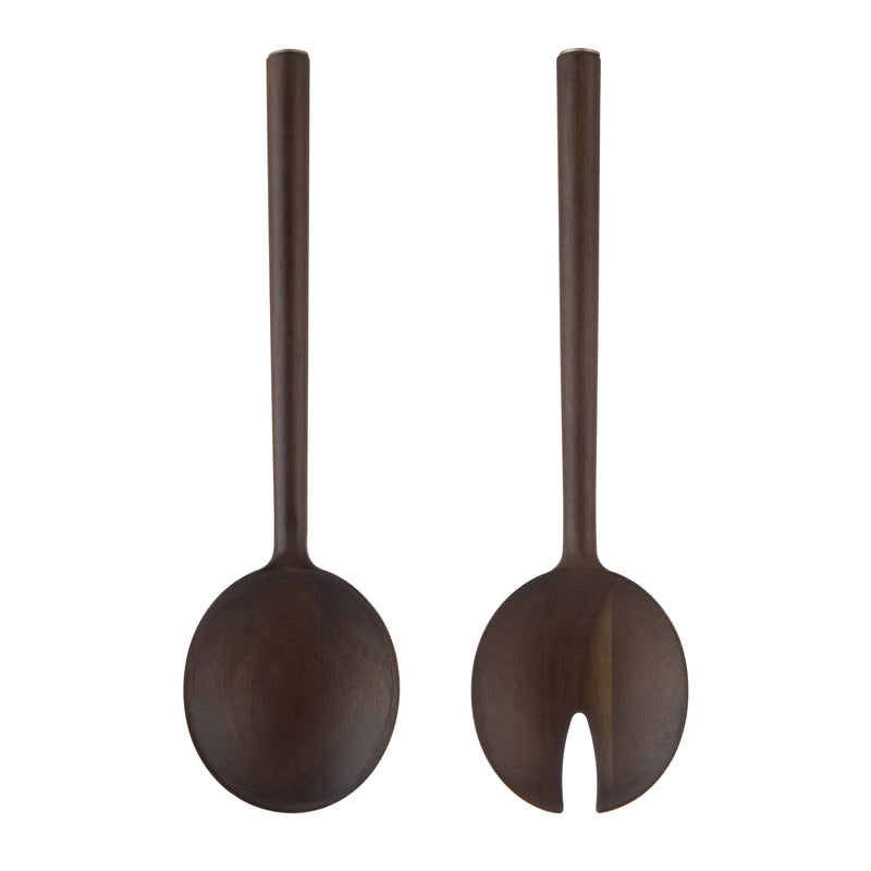 Captivate - Artisan Street Acacia Salad Servers Home & Kitchen