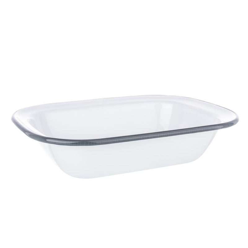 Captivate - Kitchen Pantry Enamel Pie Dish 28cm Home & Kitchen