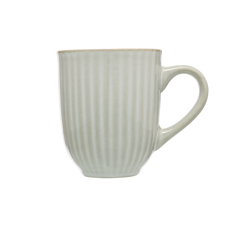 Captivate - Siip Mug Ribbed Light Grey Home & Kitchen