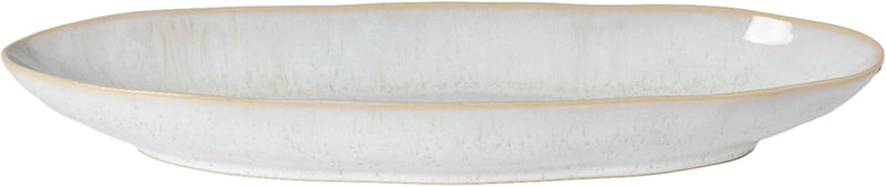 Casafina - Eivissa Oval Platter Medium - 33 x 11.1 cm Home & Kitchen Sand Beige