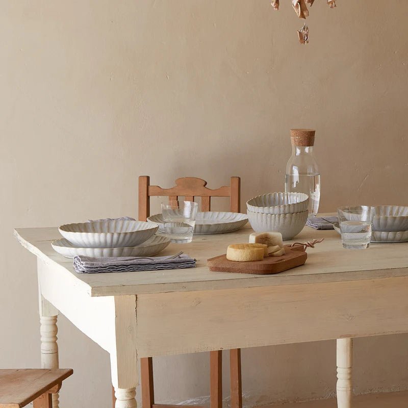 Casafina - Mallorca Sand Beige Dinner Plate Home & Kitchen