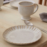 Casafina - Mallorca Sand Beige Salad/Dessert Plate Home & Kitchen