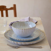 Casafina - Mallorca Sea Blue Dinner Plate Home & Kitchen
