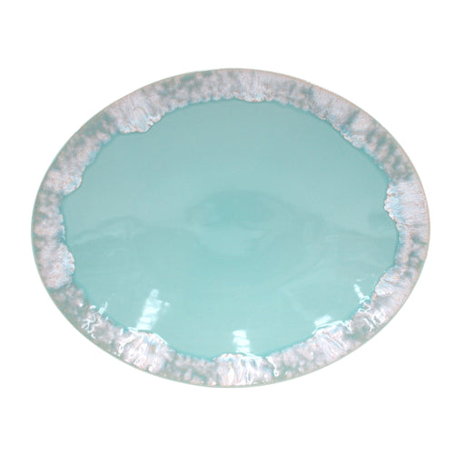 Casafina - Taormina Aqua Oval Platter Home & Kitchen