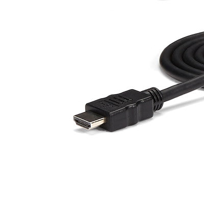 StarTech - Adapter USB-C Male to HDMI Male Cable 4K At 30 Hz 3FT - Black (Cdp2hdmm1mb)