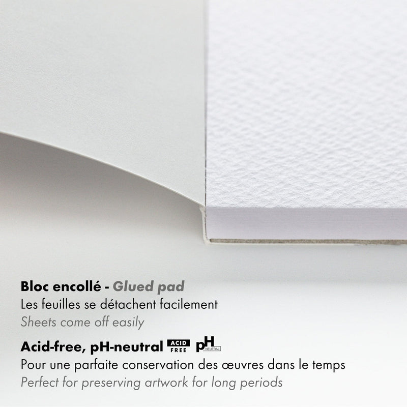Clairefontaine Paint’On Grained pad – A3 detail 1