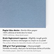 Clairefontaine - Grained Paint On Glued Pads A5 20S - 14.8x21cm Arts & Crafts