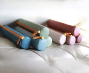 Clairefontaine - Round Pencil Case Italian Leatherette Rhodiarama Burgundy (8.45x2in) Toys & Games