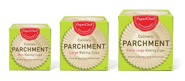 Classic Chef - PARCHMENT BAKING CUP MINI BOX/90 Home & Kitchen