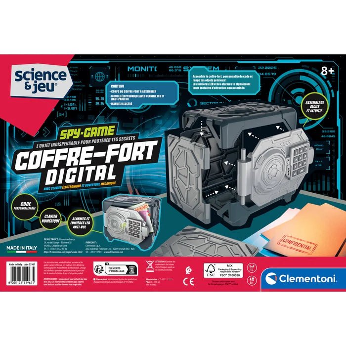 Clementoni - COFFRE - FORT DIGITAL Toys & Games