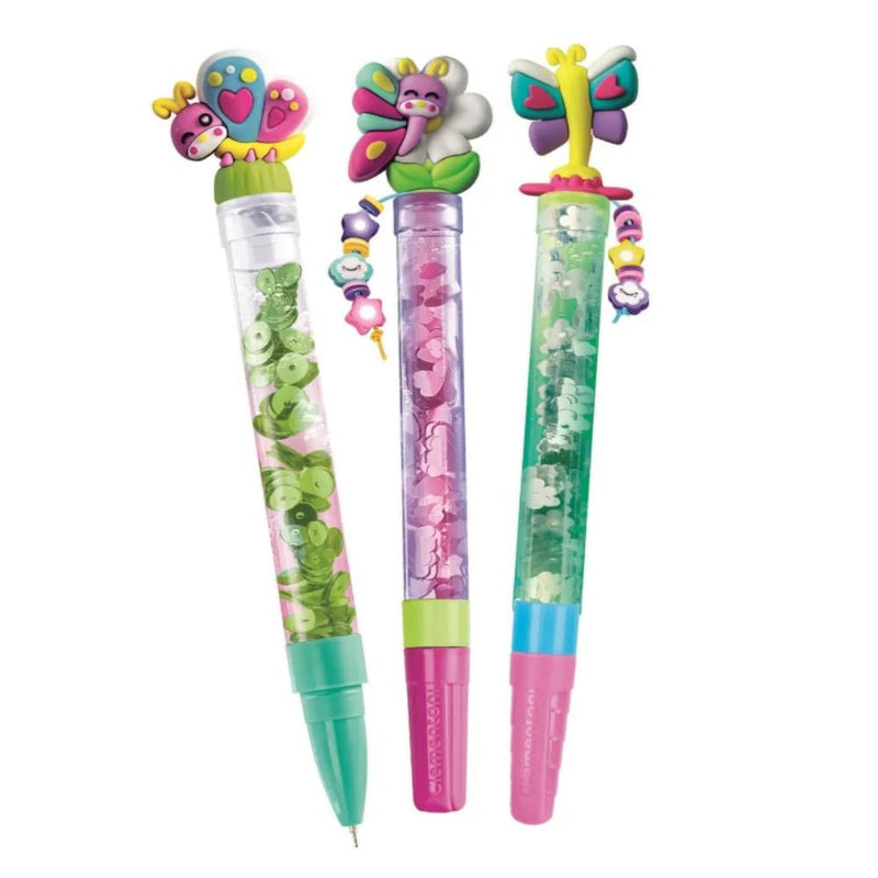 Clementoni - IDEA: CREATE YOUR PENS - WONDERFUL BUTTERFLIES Games & Toys