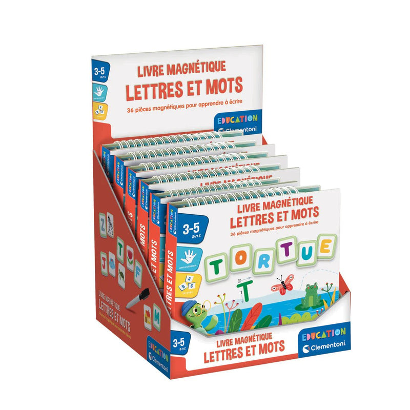Clementoni - Magnetic Travel BOOK Letters Arts & Entertainment