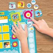 Clementoni - PUZZLE MAGNÉTIQUE - CALENDRIER Toys & Games
