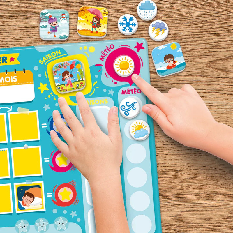Clementoni - PUZZLE MAGNÉTIQUE - CALENDRIER Toys & Games
