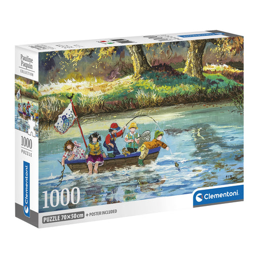 Clementoni - PZ1000: FISHING STORY Games & Toys